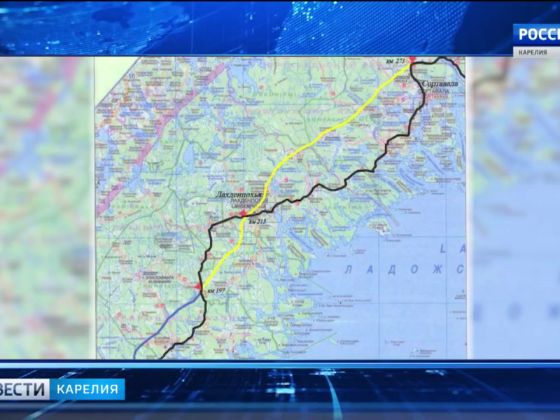 Трасса а 121 сортавала схема