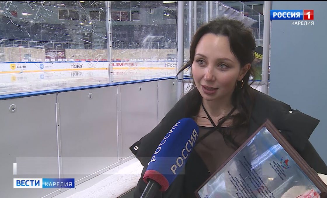 В Кондопоге прошли показательные выступления чемпионки мира Елизаветы Туктамышевой