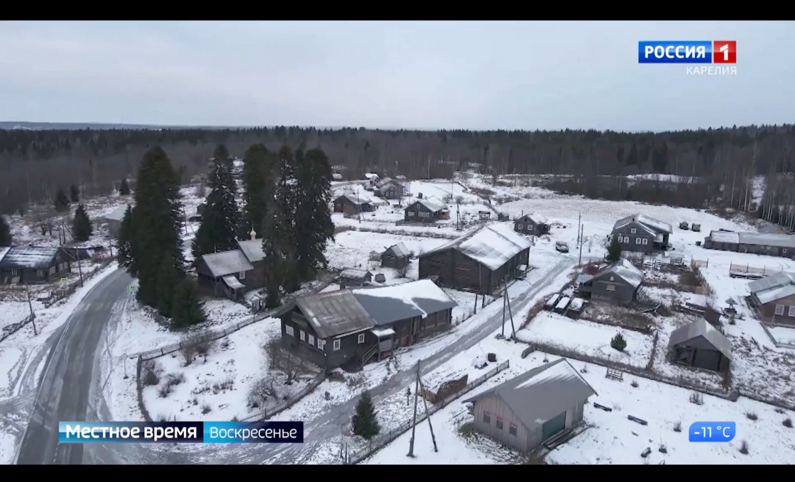 В стариной карельской деревне Кинерма можно узнать, как встречали Рождество в 17 веке