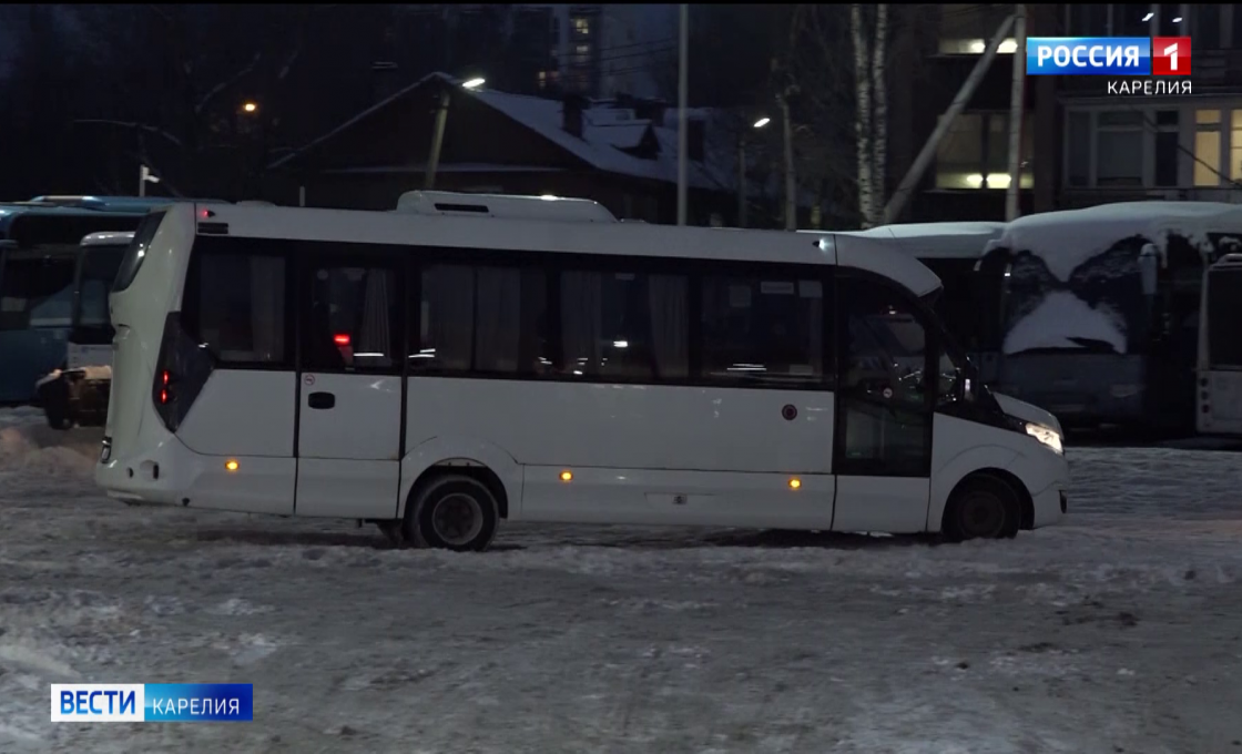 Петрозаводск и поселок Гирвас в Кондопожском районе соединил новый автобусный маршрут