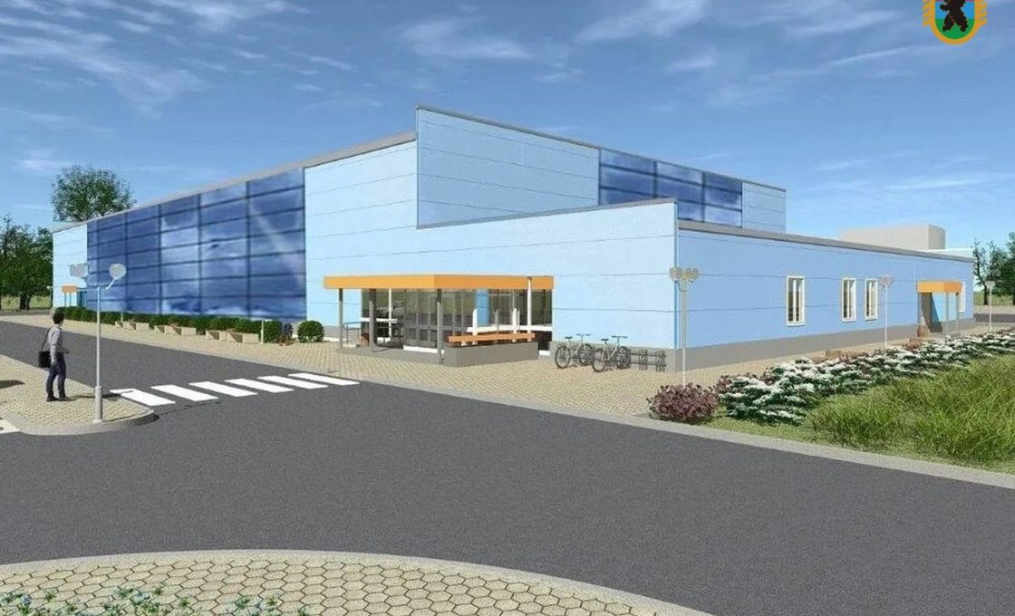 В Костомукше идет строительство крытого катка