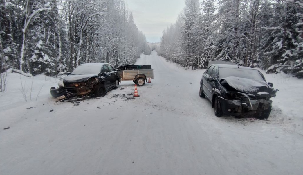 Водитель пострадал в ДТП в Пудожском районе