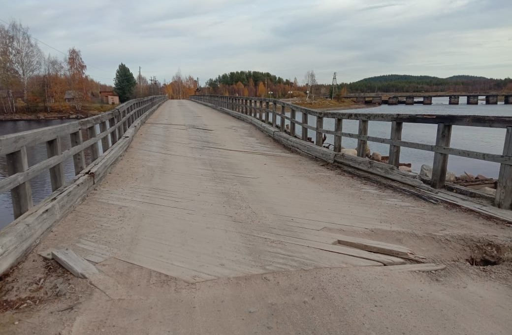 В Карелии отремонтируют два аварийных моста