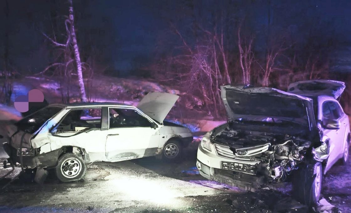 Два автомобиля столкнулись в Сортавальском районе