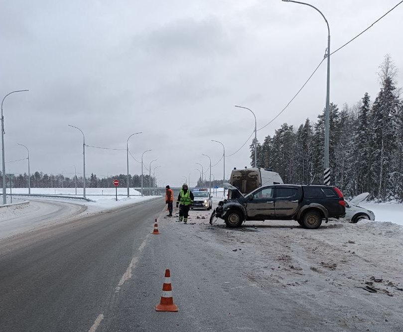 В аварии в Пряжинском районе пострадал один человек