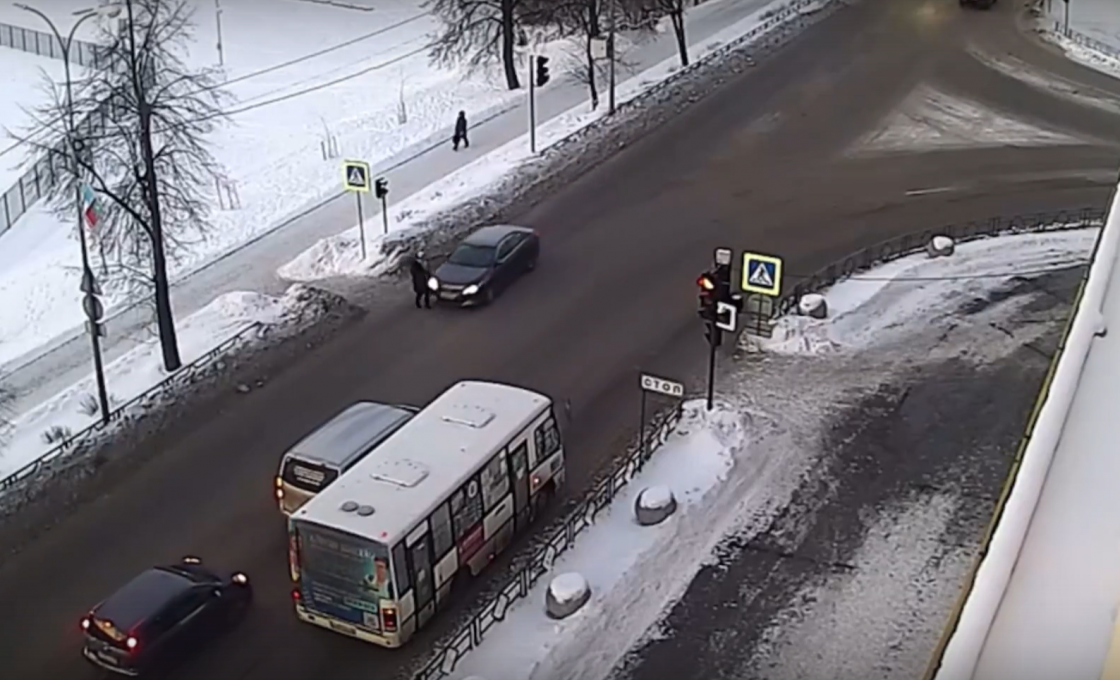 В Петрозаводске пешеход пострадал в ДТП