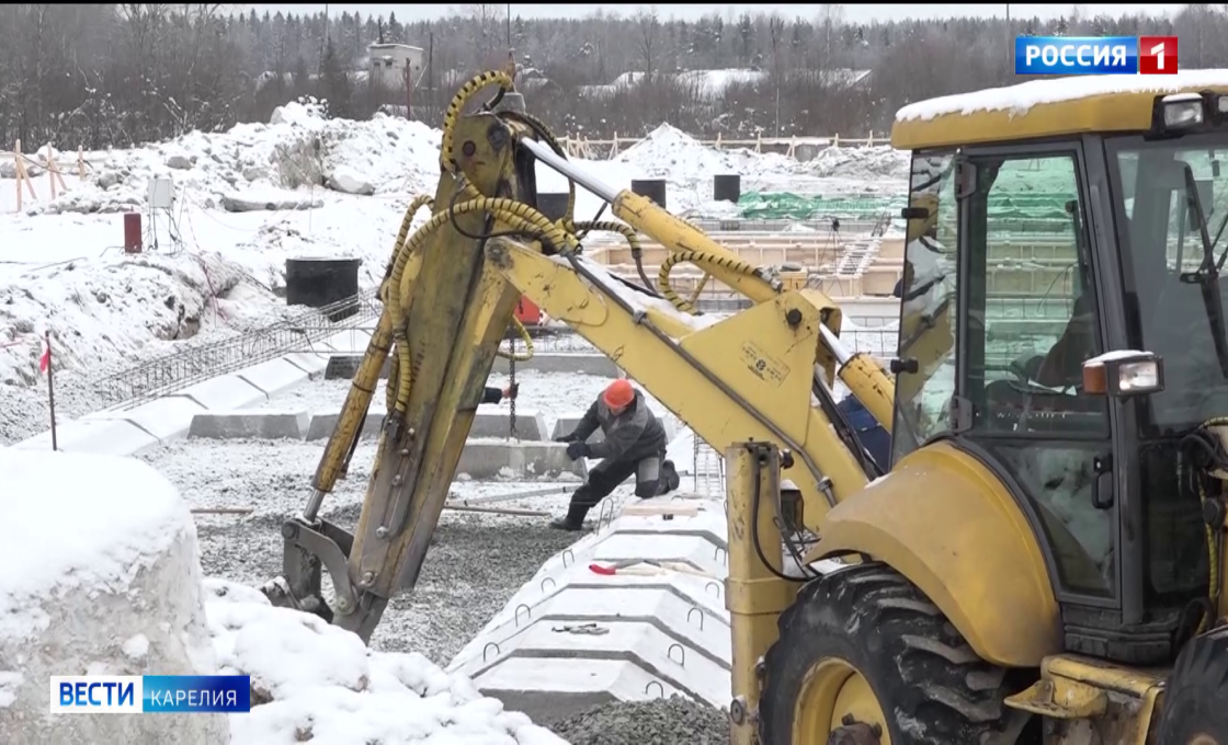 В Суоярви идет строительство новой котельной мощностью