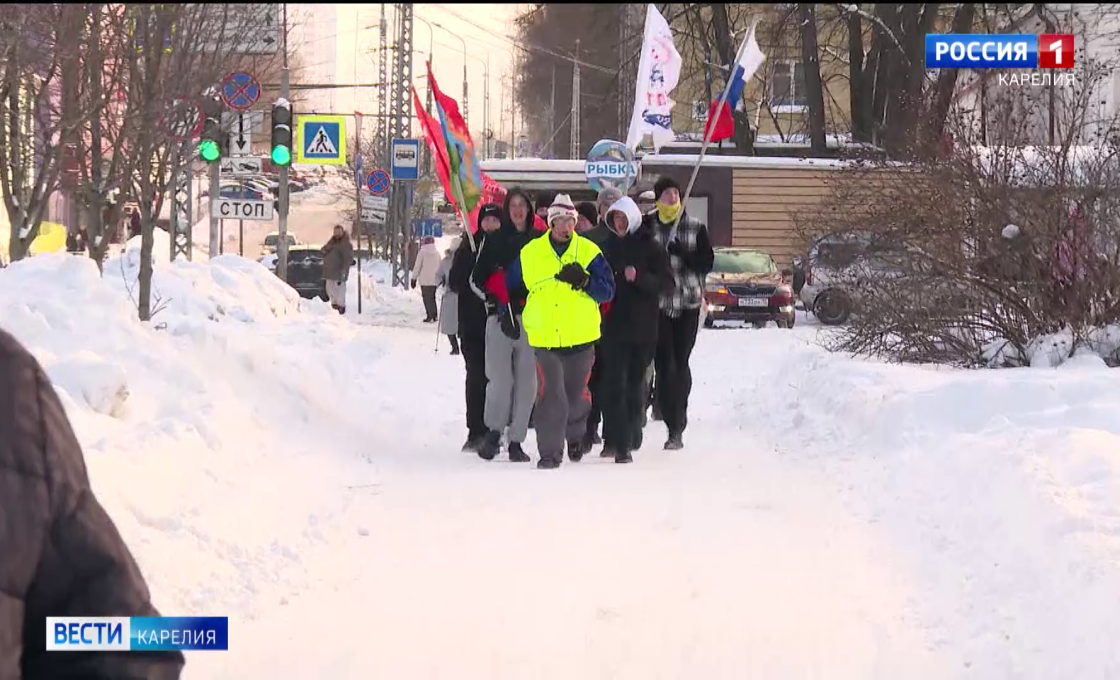 Любители бега отметили День защитника Отечества по-спортивному