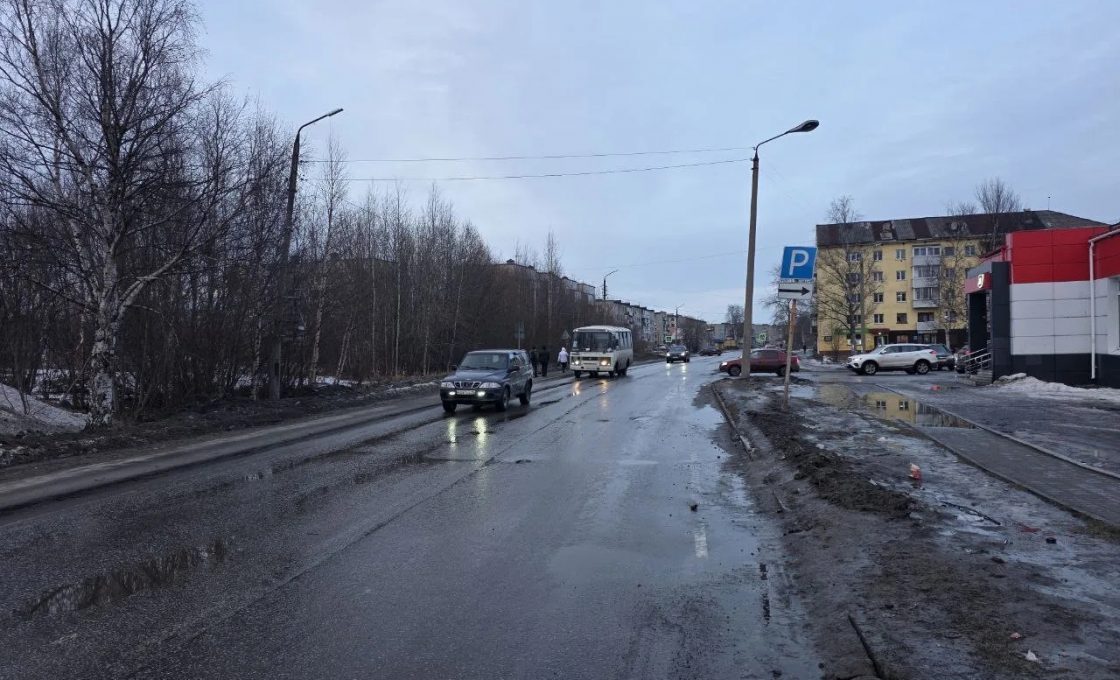 Женщина попала под машину в Беломорске