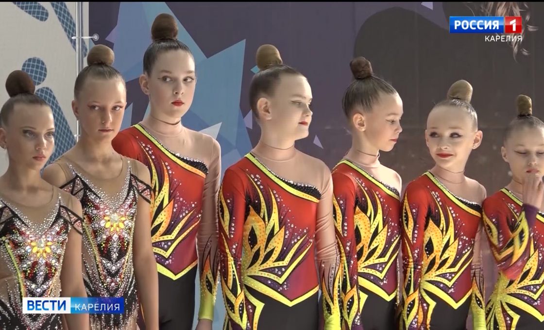 В Петрозаводске прошли региональные соревнования по художественной гимнастике