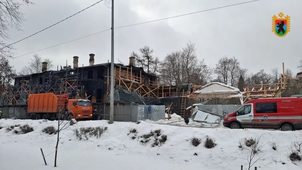 В Петрозаводске создадут комиссию по обследованию пострадавшего от пожара Дома горного начальника