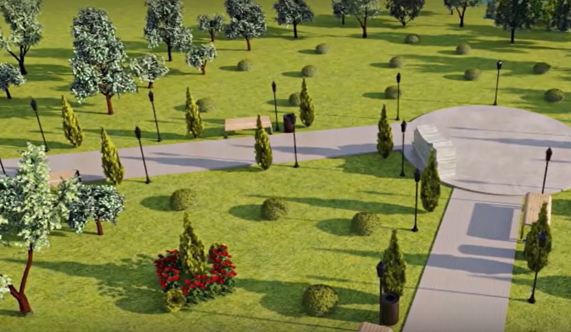 В Петрозаводске начались работы по благоустройству Сада памяти Героев