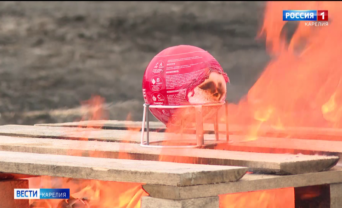 В Сегеже прошли масштабные учения по тушению пожаров