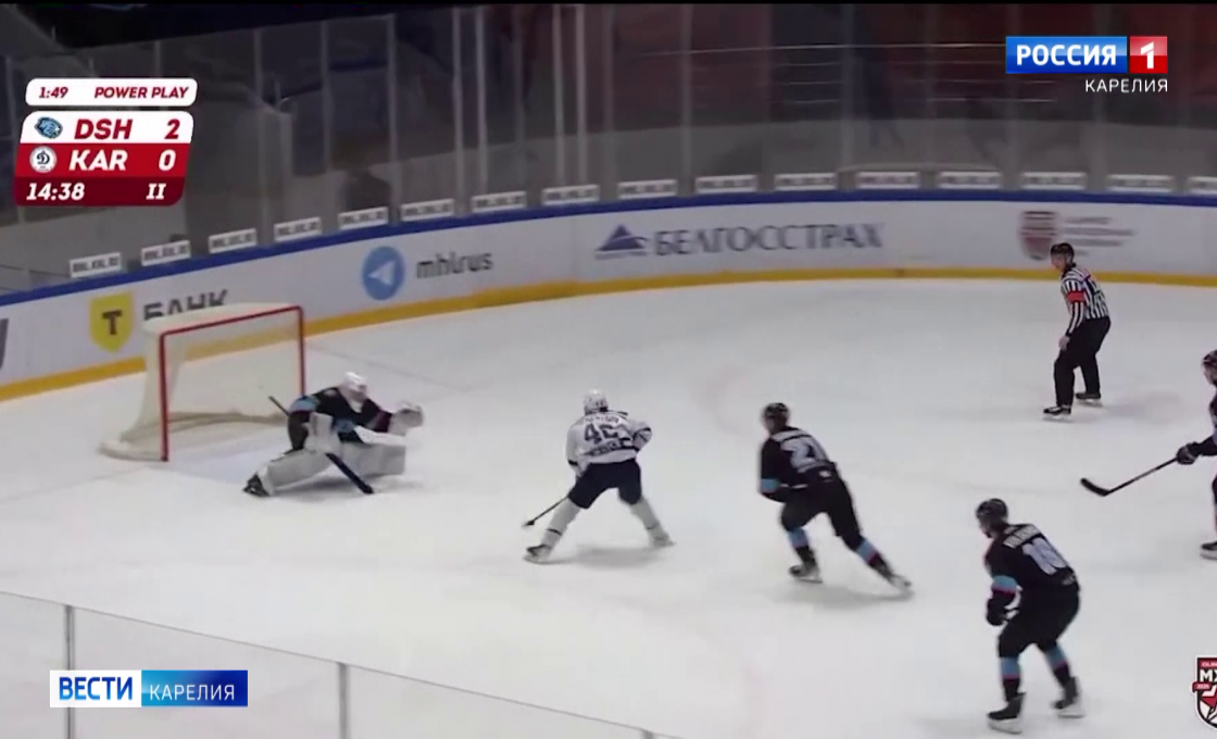 «Динамо-Карелия» завершила сезон МХЛ победой над белорусским «Динамо-Шинник»