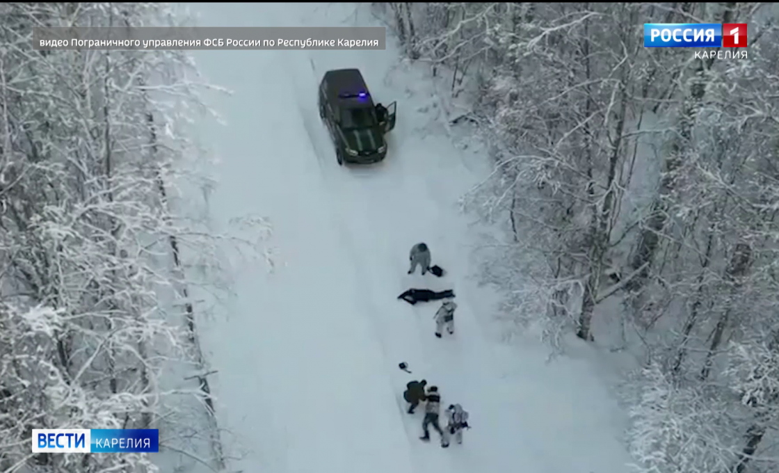 В Карелии задержали двух иностранцев за попытку незаконно перейти границу с Финляндией