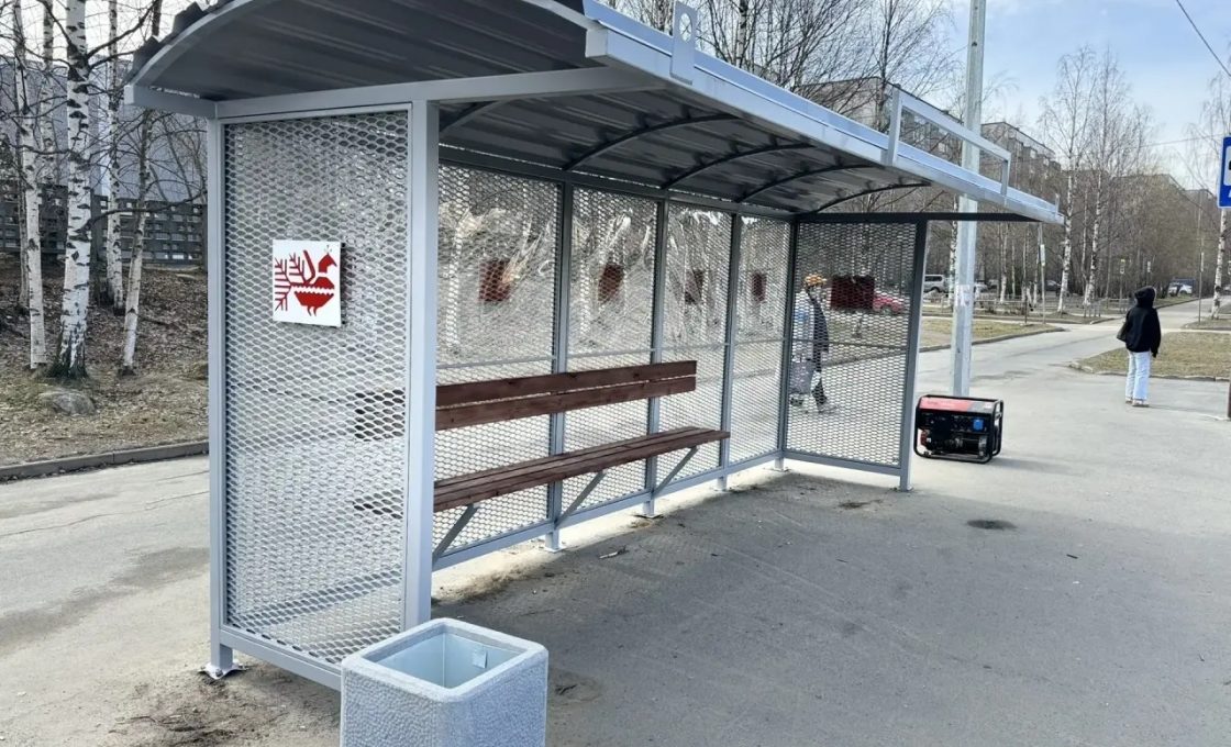 Новые остановочные комплексы появились в Петрозаводске