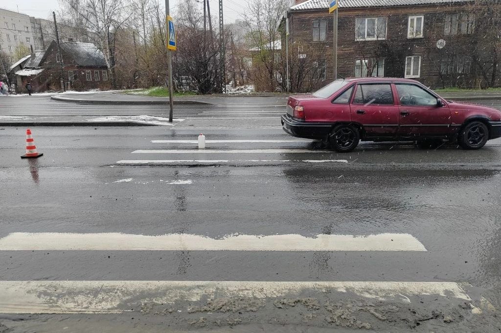 Пожилого петрозаводчанина сбили на пешеходном переходе в Петрозаводске