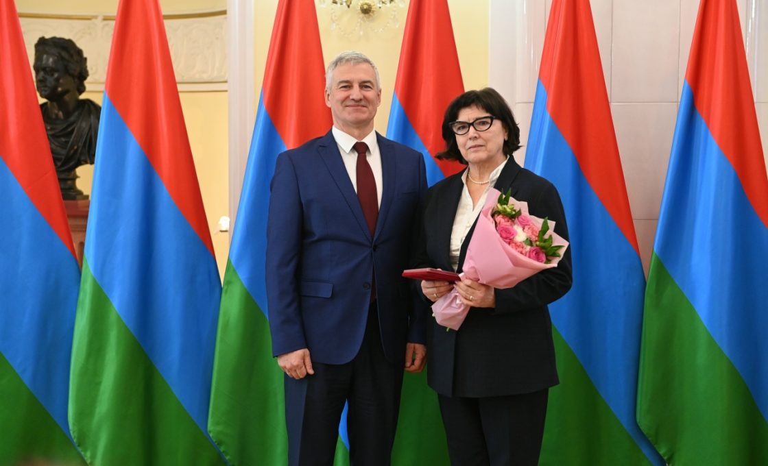 Ученой Карельского научного центра РАН присвоено звание «Заслуженный деятель науки Республики Карелия»