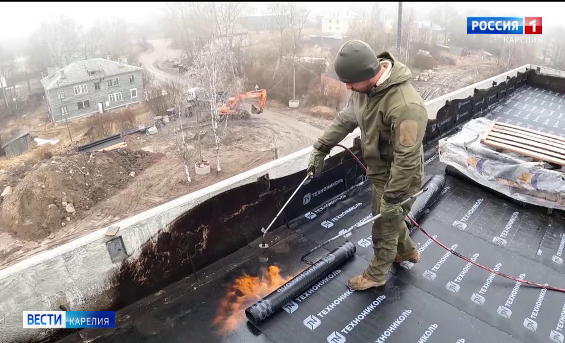 В Питкяранте строят дом для расселения аварийного жилья с опережением графика