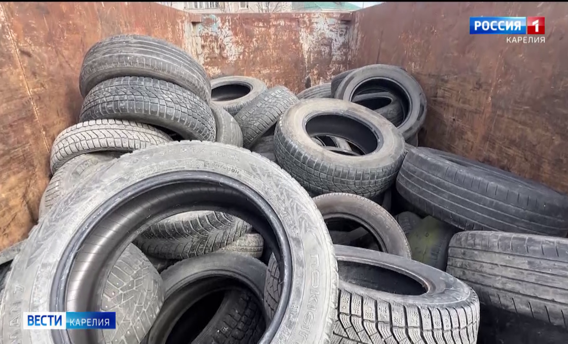 Куда сдавать старые шины в Петрозаводске?