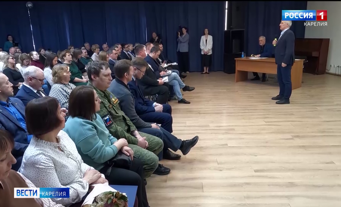 Глава Карелии встретился с жителями Кондопожского района