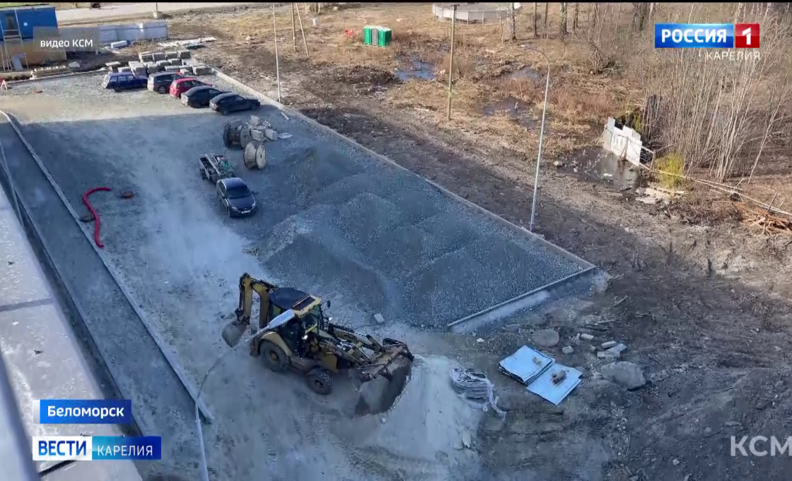 Новый дом для расселения аварийного жилья в Беломорске строители планируют сдать в эксплуатацию в июне