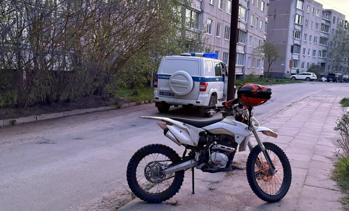 Байкер пострадал в ДТП в Петрозаводске