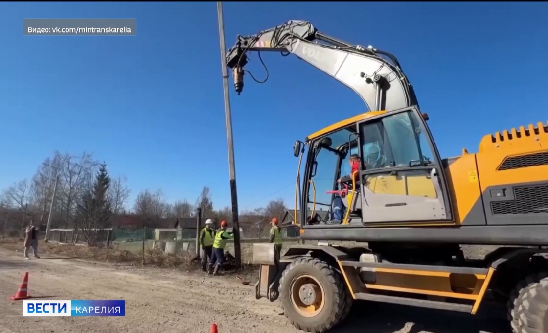 На дороге у села Шелтозеро появится освещение