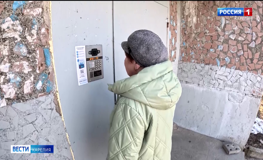 Умные домофоны всё чаще появляются на подъездах в Петрозаводске