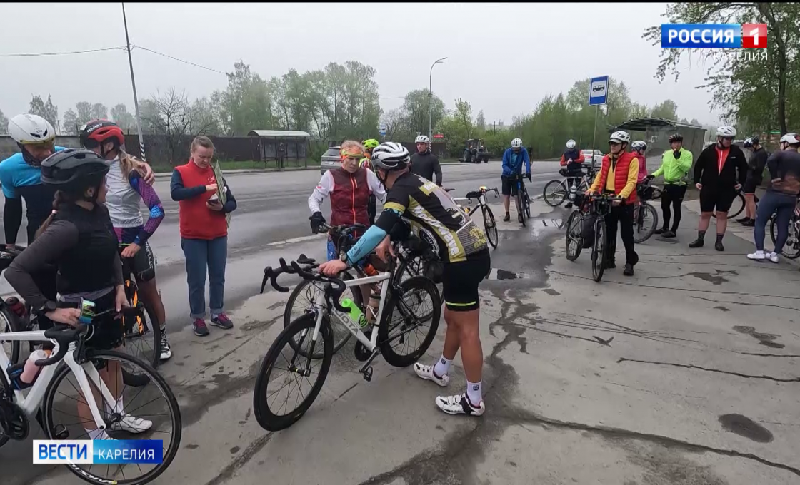 В Петрозаводске стартовал ежегодный веломарафон «Гирвасский бревет»