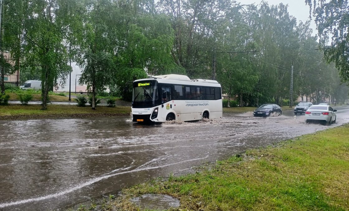 Ливни и грозы не покинут Карелию