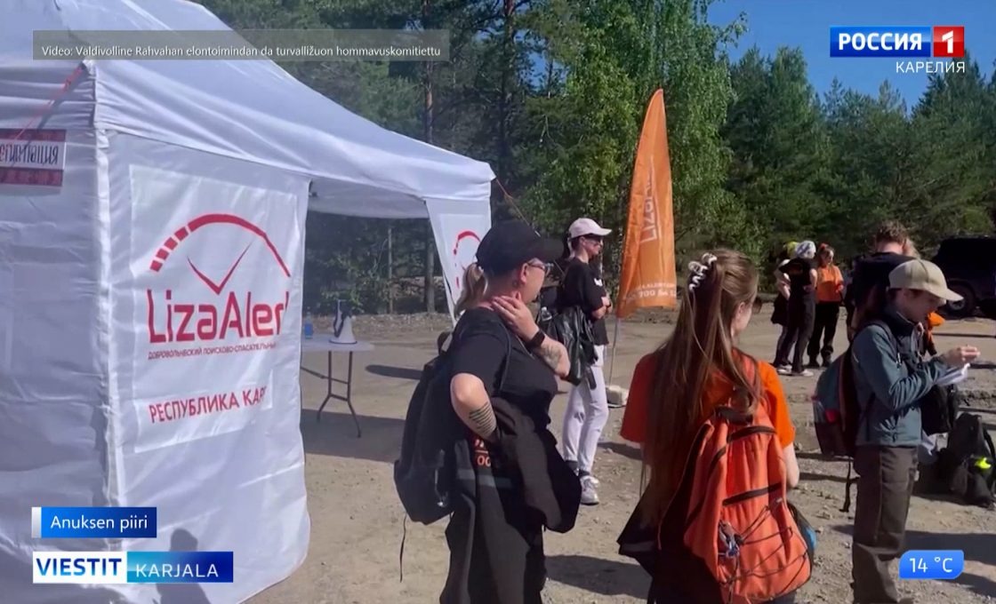LizaAlert -ečindy- da pellastusjoukko pidi harjaitukset
