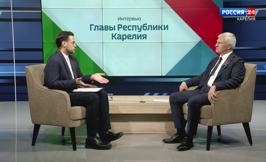 Интервью с Главой Карелии Артуром Парфенчиковым. 09.06.26