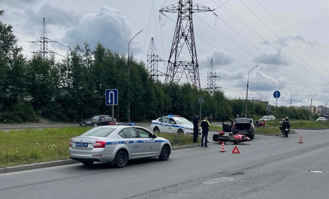 За прошедшие сутки в Петрозаводске три человека пострадали в ДТП
