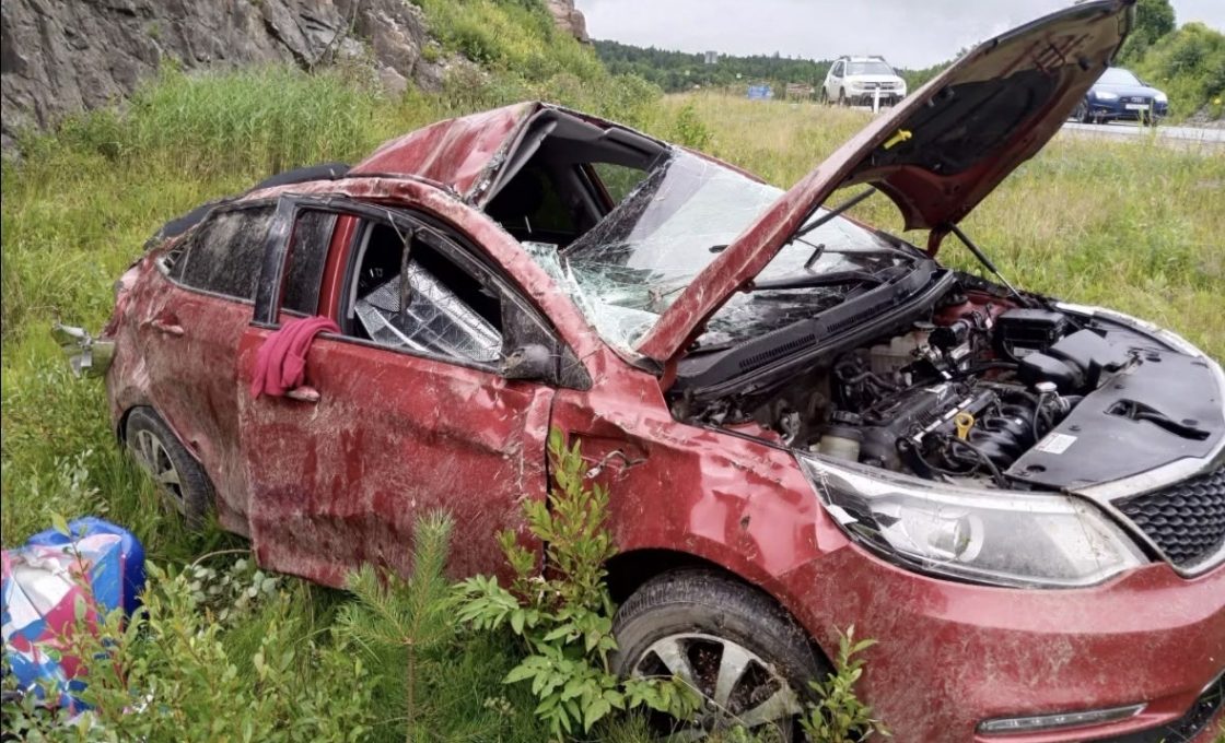 Два человека пострадали в ДТП на трассе «Сортавала» в Карелии