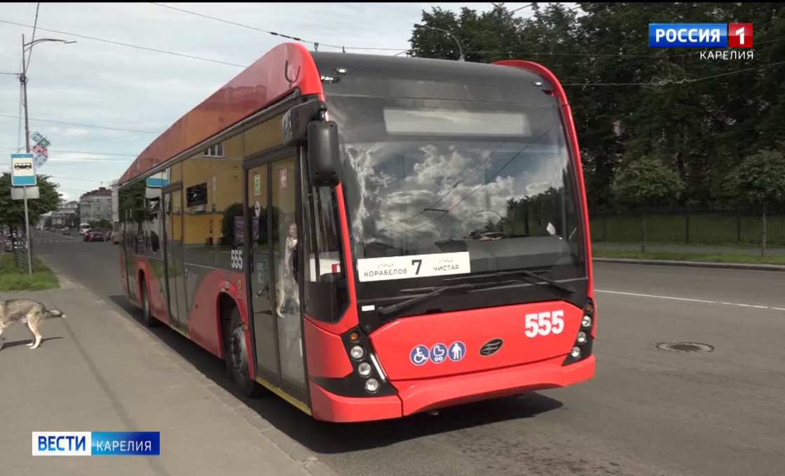 Новый троллейбус тестируют в Петрозаводске