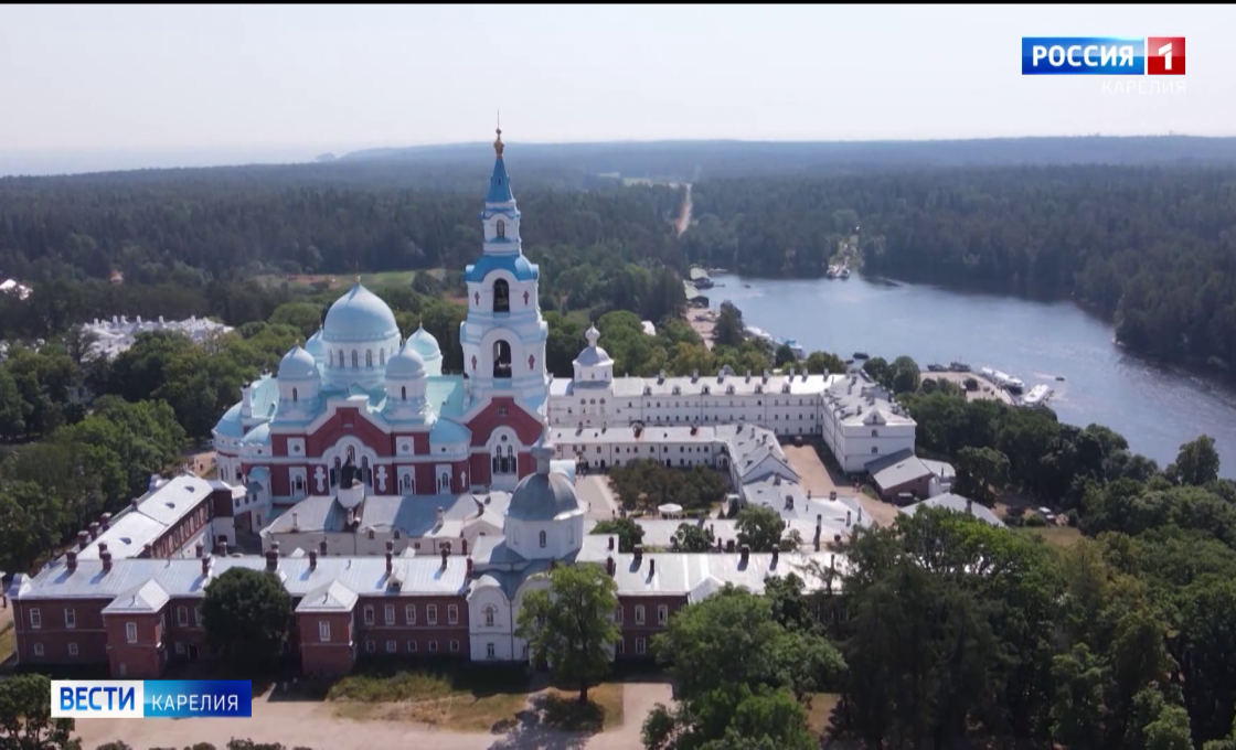 На Валааме прошёл престольный праздник с участием Патриарха Кирилла