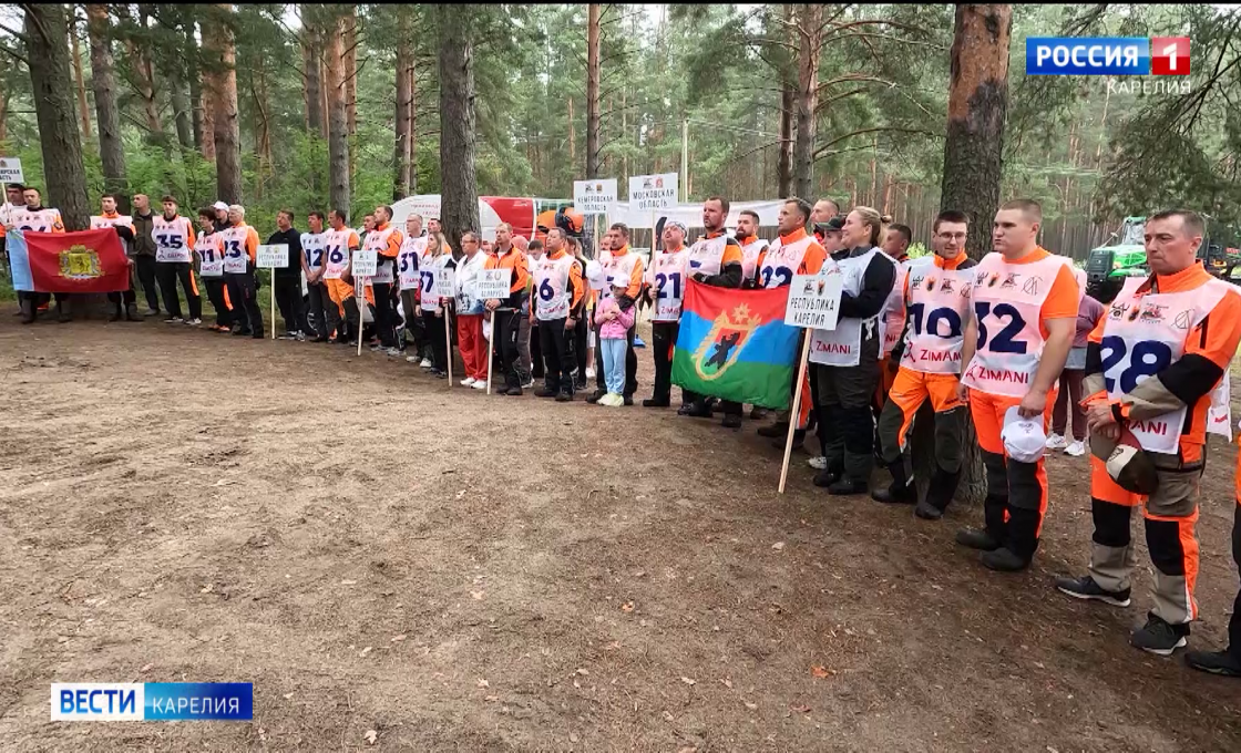 В Пряжинском районе завершились соревнования «Лесоруб-2026»