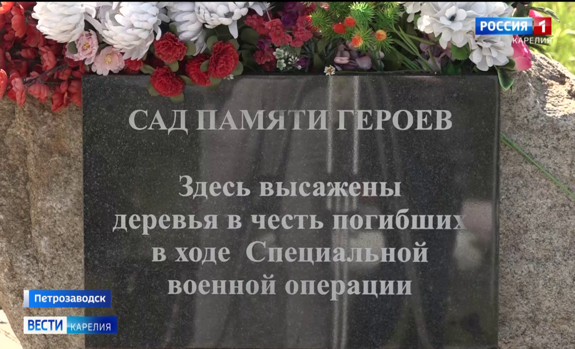 В Петрозаводском районе Древлянка благоустраивают Аллею памяти героев СВО