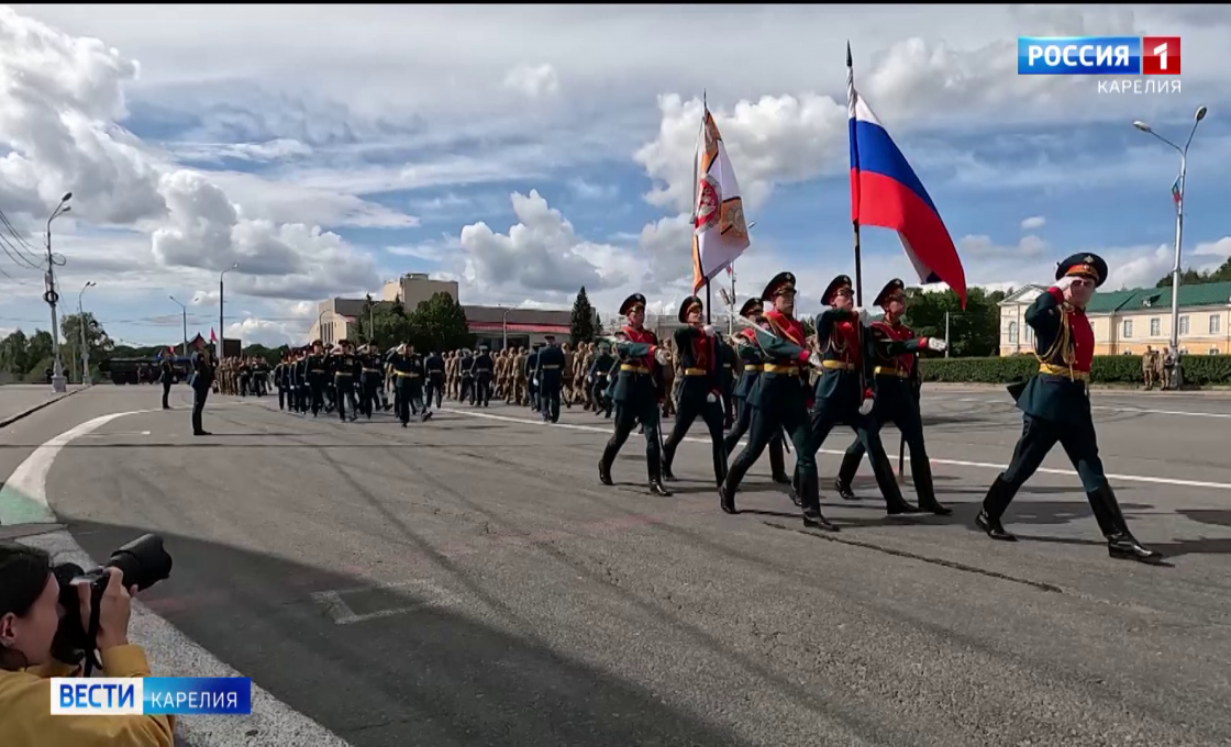 Железнодорожная бригада в Карелии получила боевое знамя