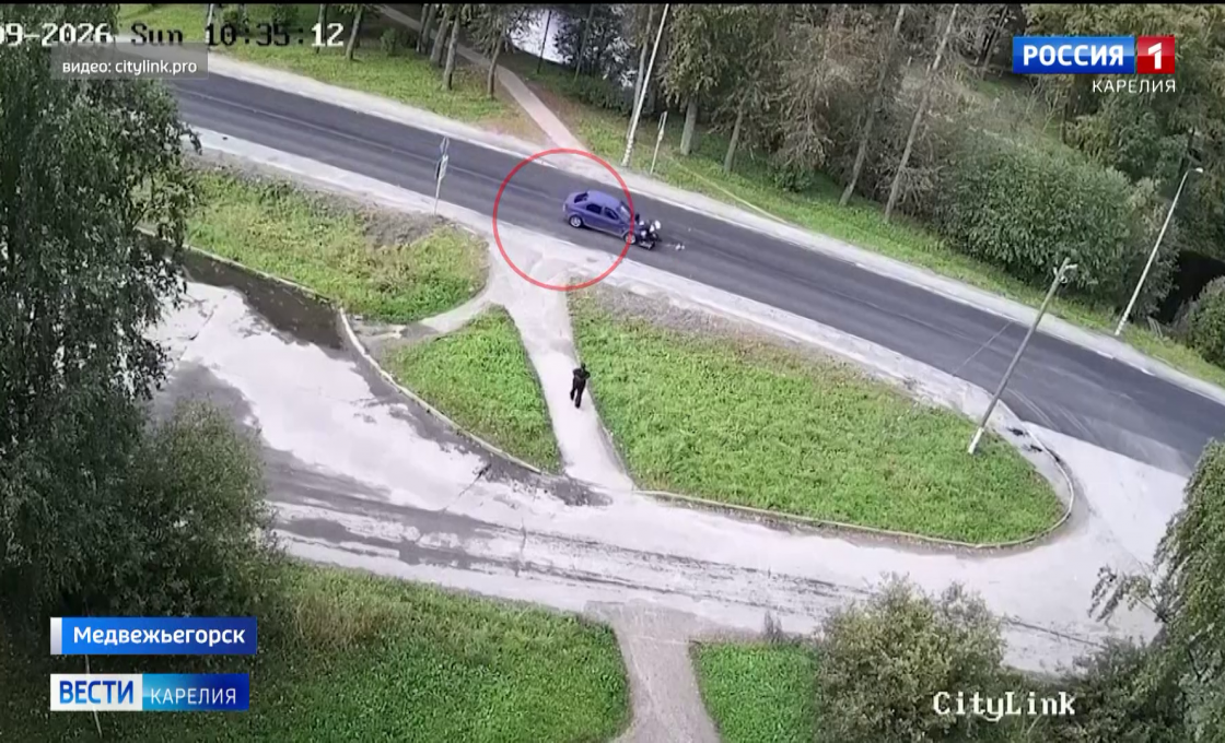 В Медвежьегорске водитель насмерть сбил пешехода