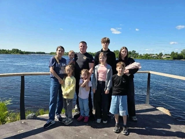 Орден «Родительская слава» получила многодетная семья Фокиных из Беломорска